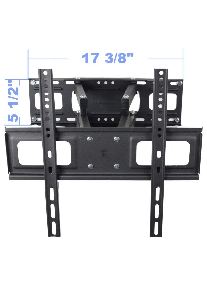 VideoSecu - MW340B2 TV Wall Mount Bracket for Most 32-65 Inch LED  LCD  OLED  UHD Plasma Flat Screen TV  with Full Motion Tilt Swivel Articulating Dual Arms 14  Extend 400x400mm 100 LBS WR9 - Image 1