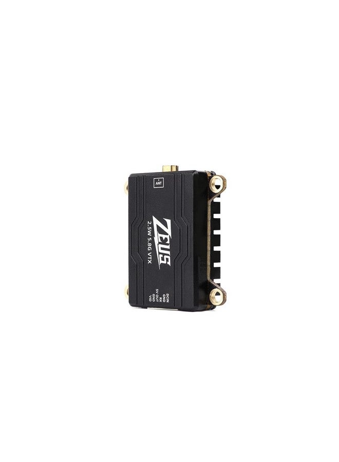 HGLRC Zeus Vtx 2.5W High Power 5.8G Image Transmission Adjustable Power Aerial Photography Travel Fpv Black - Image 1