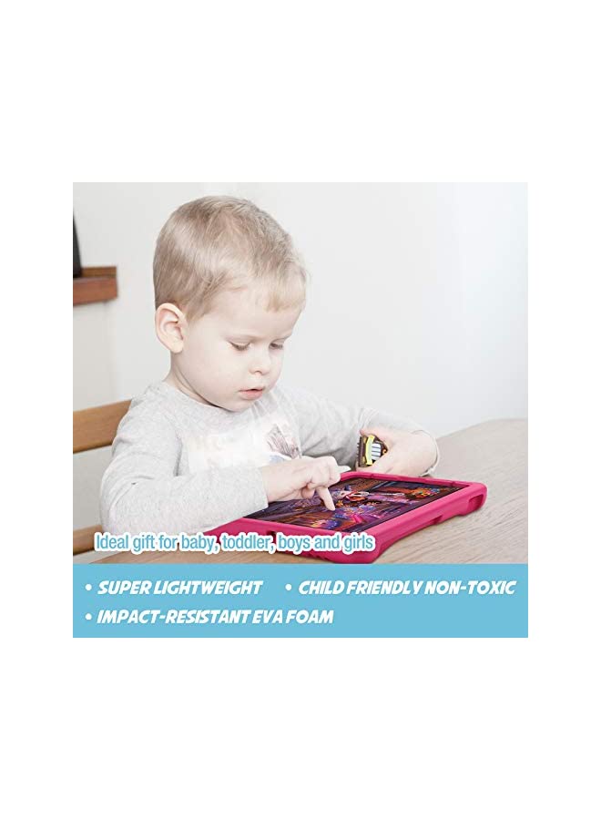 Procases ProCase Kids Case for iPad Air 5/4 (2022 2020)/iPad Pro 11 (2020 2018), Shockproof Rotate Handle Folding Stand Cover Kids Friendly Case for iPad Air 10.9" 4th/5th Gen/iPad Pro 11 -Magenta - Image 5