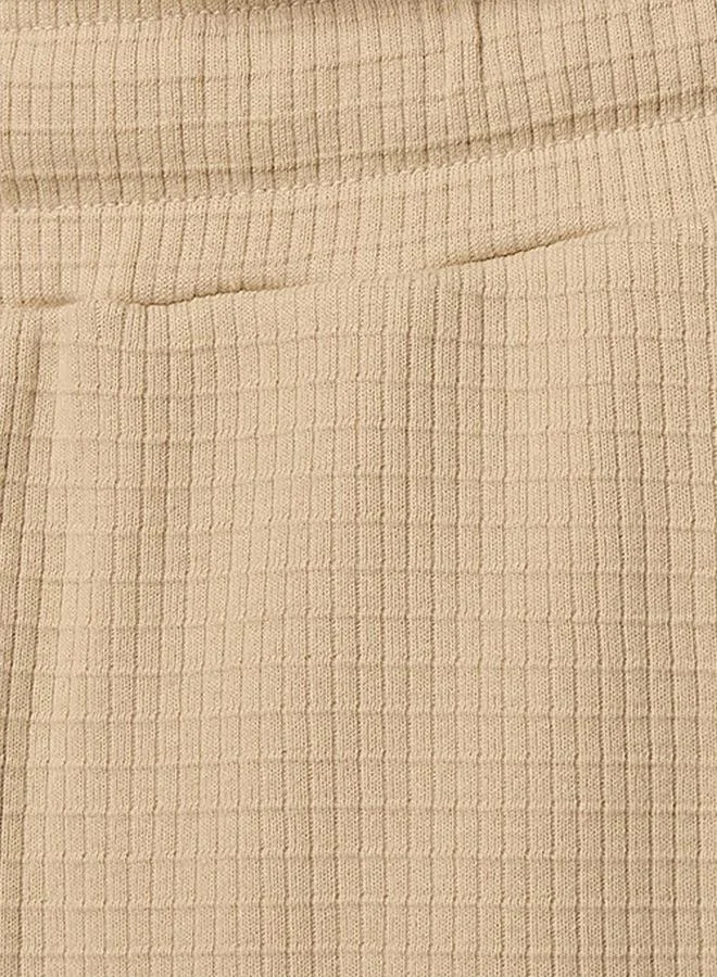 Splash FAV BEIGE Cotton Textured Nightwear Set for Men | Best Price UAE