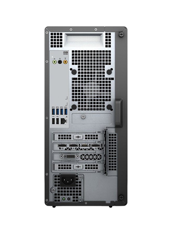 ديل كمبيوتر الألعاب المكتبي G5 5000 بمعالج إنتل كور i7-10700F الجيل العاشر/ ذاكرة رام سعة 16 جيجابايت/ محرك أقراص صلبة SSD سعة 1 تيرابايت/ بطاقة رسومات إنفيديا جي فورس RTX2060 سعة 8 جيجابايت/ يعمل بنظام تشغيل Windows 10 الإنجليزية/العربية أسود - Image 2