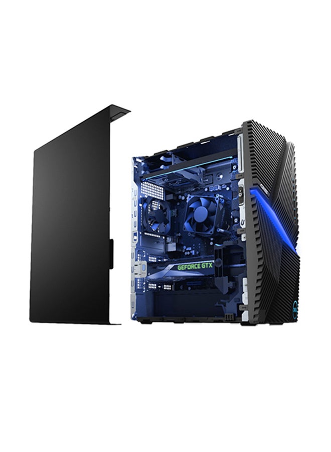 ديل كمبيوتر الألعاب المكتبي G5 5000 بمعالج إنتل كور i7-10700F الجيل العاشر/ ذاكرة رام سعة 16 جيجابايت/ محرك أقراص صلبة SSD سعة 1 تيرابايت/ بطاقة رسومات إنفيديا جي فورس RTX2060 سعة 8 جيجابايت/ يعمل بنظام تشغيل Windows 10 الإنجليزية/العربية أسود - Image 3