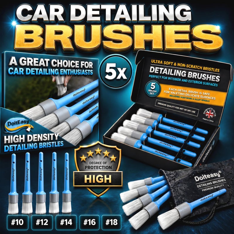 DoitEasy Car Cleaning Kit – 15 PCS Professional Car Washing & Detailing Kit - Image 3