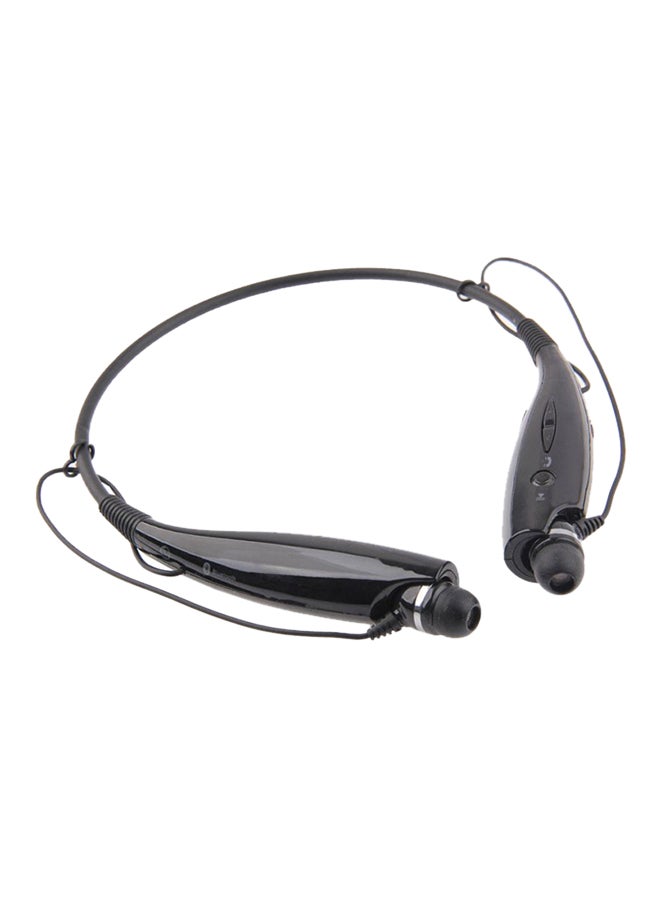 سماعات أذن داخلية بميزة بلوتوث أسود