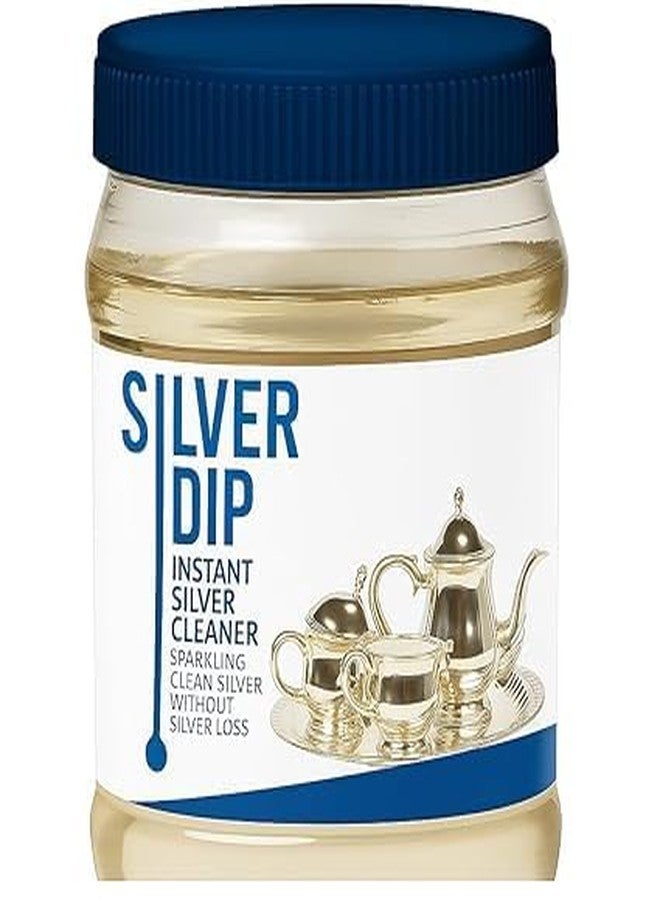 NETZILLA منظف الفضة NETZILLA Silver Dip - منظف فضة سريع المفعول للاستخدام المنزلي والمطبخ | يعيد اللمعان فوراً دون بهتان أو تلف (منظف الفضة) - Image 1