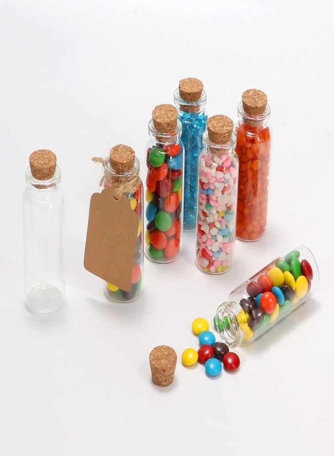 Prescent Decorative Message Bottle Set for art and craft, festive decorations, gifting, and much more (8 cm x 2.2 cm, 12 pc) - Image 5