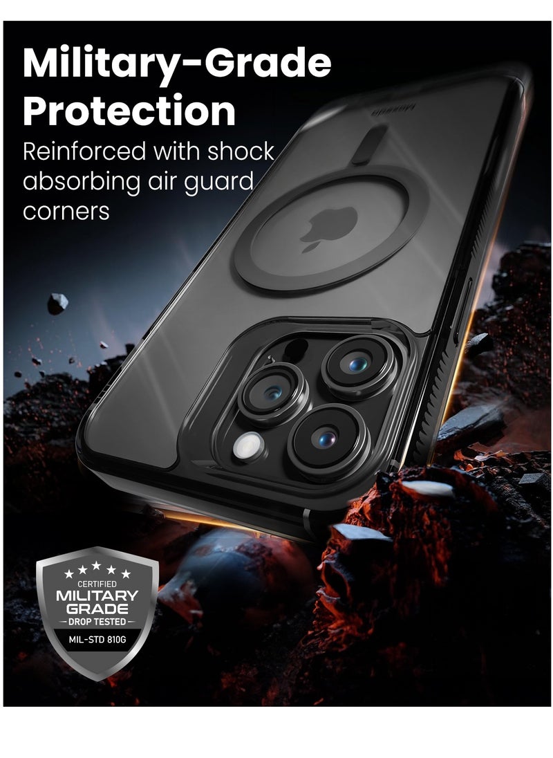 Moxedo Magnetic Protective Case 360 Protection Clear Case Hard PC with Built-in Strong Magnets Compatible with Magnetic Safe Designed for iPhone 13 Pro Max 6.7 inch (Black) - pzsku/ZEB4DBF6DE36B648DB014Z/45/_/1700226401/b2dd0c50-b0e1-4ace-aca1-baa6ccd100e8