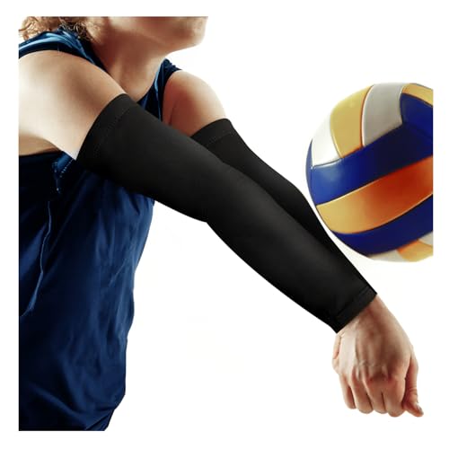 Peabownn Volleyball Arm Sleeves youth girls - 3XS-XL Compression Volleyball Arm Sleeves for women teen girls tandem kids without pads 2XS - Image 1