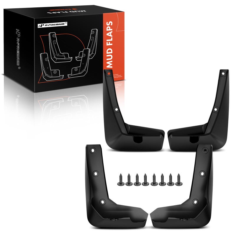 APremium Set of 4PCS Mud Flaps Splash Guards Mudflaps Mudguards with Hardware Kits Compatible with Nissan Altima 2019 2020 2021 2022 Front Rear Driver and Passenger Side