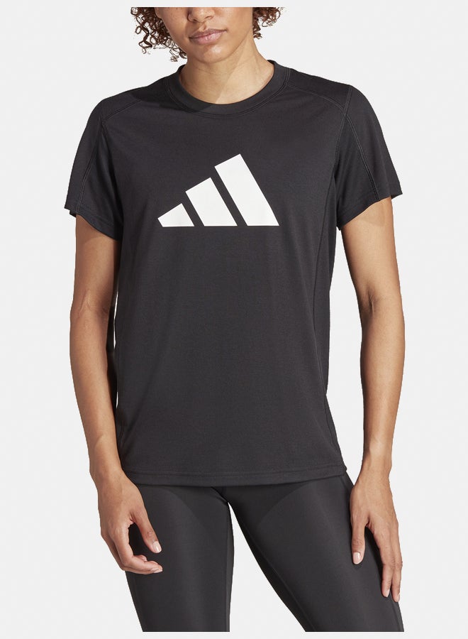 Adidas workout essentials big performance logo training women's graphic t-shirt - Image 1