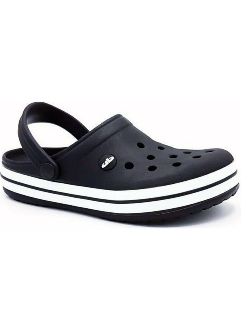 Akınalbella bella Doremor Black and White Sabo Crocs Model Slippers Hospital Slippers Nurse Doctor Slippers