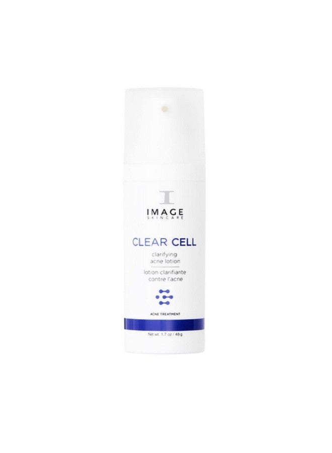 IMAGE SKINCARE Clear Cell Clarifying Acne Lotion Treatment With Benzoyl Peroxide Treats Existing Acne Blemishes While Preventing Future Acne Blemishes From Forming 1.7 Oz  - Image 1