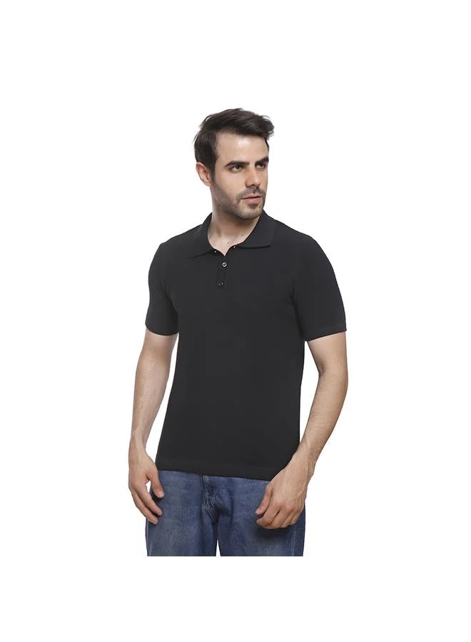 Coup Woven Polo-Shirt with Short Sleeves