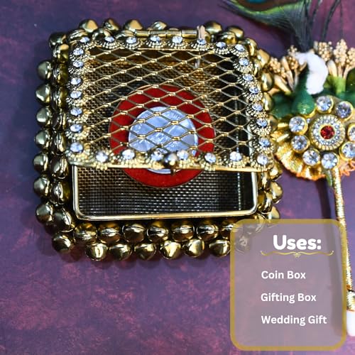 Lushure Premium Coin Gift Box| Elegant Coin Holder for Auspicious Gifting, Shagun & Return Gifts | Ideal for Festivals, Weddings & Celebrations (1) - Image 3