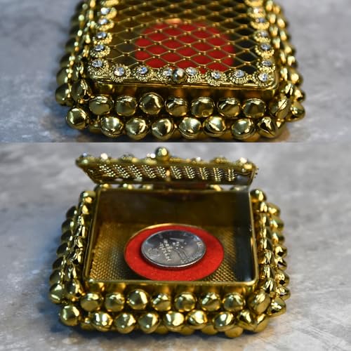 Lushure Premium Coin Gift Box| Elegant Coin Holder for Auspicious Gifting, Shagun & Return Gifts | Ideal for Festivals, Weddings & Celebrations (1) - Image 2