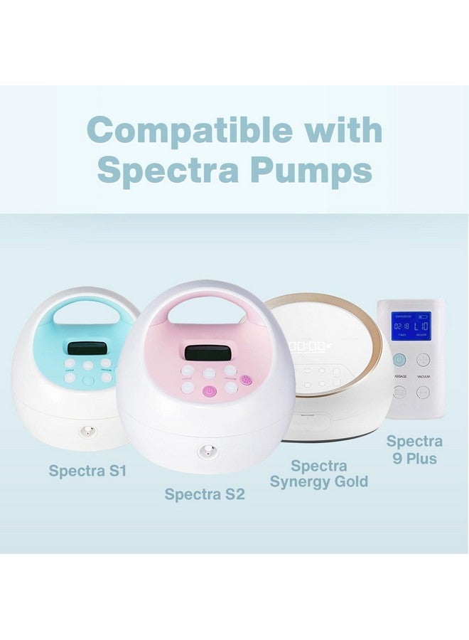 Papablic [8-Count] Duckbill Valves and Backflow Protector Compatible with Spectra S1, S2 and 9 Plus, Replace Pump Parts for Spectra Valve and Backflow Protector, BPA/DEHP Free - Image 1