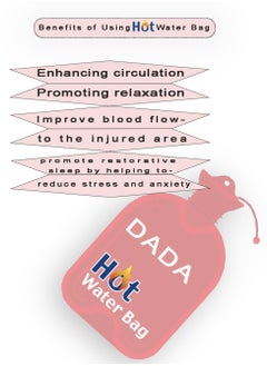 Dada HOT WATER BAG for Pain Relief, acute swelling, strain & pain, chronic pain, arthitistis, muscle spasms & joint stiffness 2000ML  - Image 4