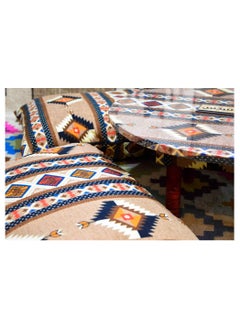 Egypt Antiques Light brown cloth tray produced by Egypt Antiques, 100% handmade  - Image 4