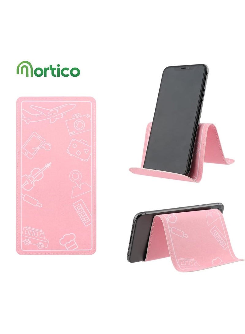 MORTICO Cell Phone Holder & Flexible Tablet Stand for Airplane Travel, Desk, Bed, Treadmill - Essential Accessories & Cool Gadgets for Flying - Image 1