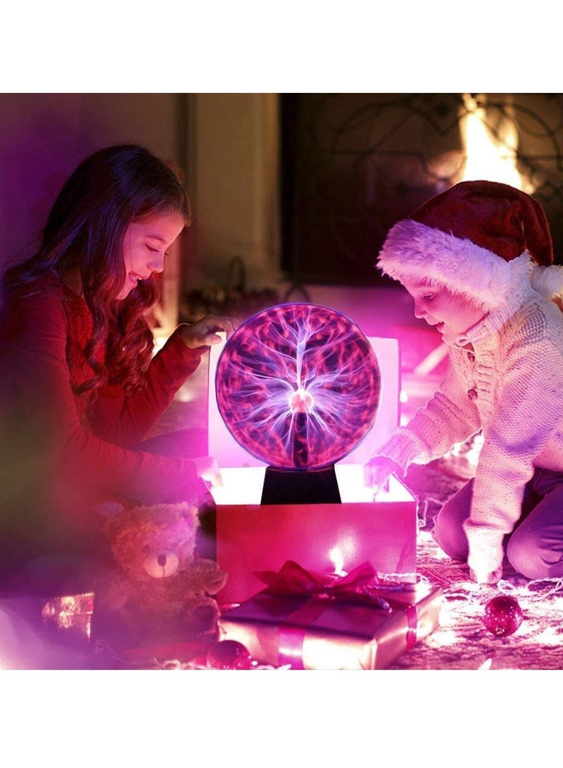 Plasma Ball Novelty Magic Crystal Touch Lamp 220V LED Night Light Child Nightlight Birthday Kids Decor Gift Lighting - Image 2