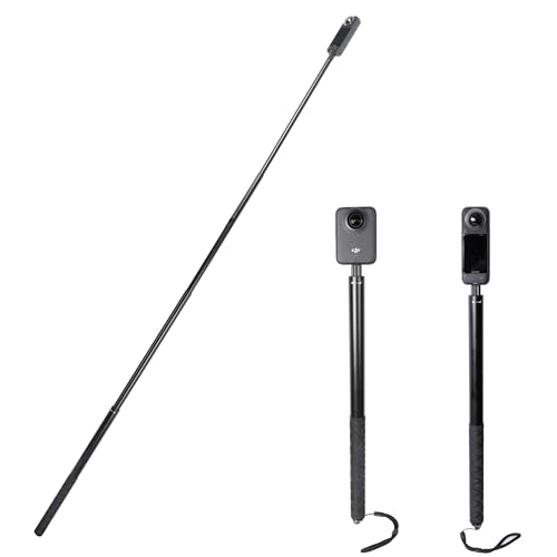PellKing Long 77inch Invisible Selfie Stick for Insta360 ONE X5X4 X3 X2 X Insta360 ONE R RS DJI OSMO 360GoPro Max Insta 360 Camera 14 Extended Monopod Pole - Image 1