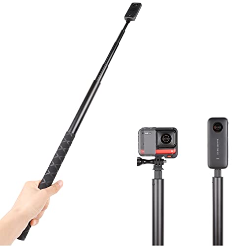 PellKing Long 77inch Invisible Selfie Stick for Insta360 ONE X5X4 X3 X2 X Insta360 ONE R RS DJI OSMO 360GoPro Max Insta 360 Camera 14 Extended Monopod Pole - Image 3