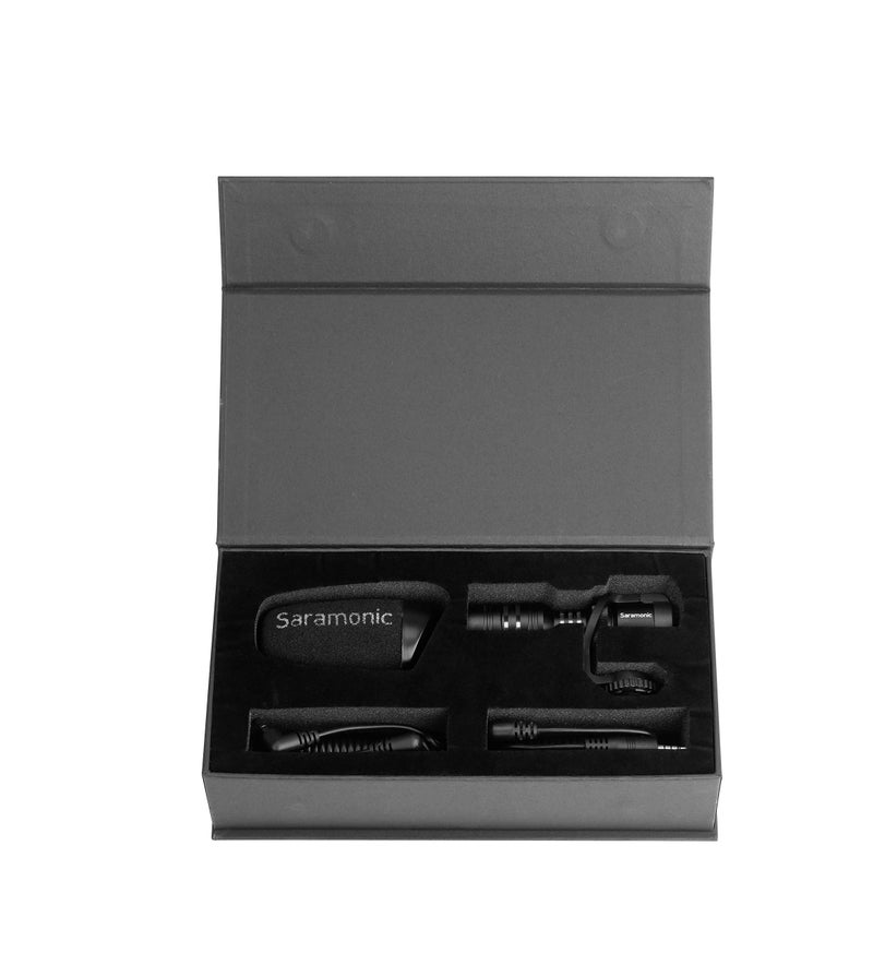 Saramonic VMICMINI Vmic Mini Shotgun Microphone (VMICMINI), Black - Image 3