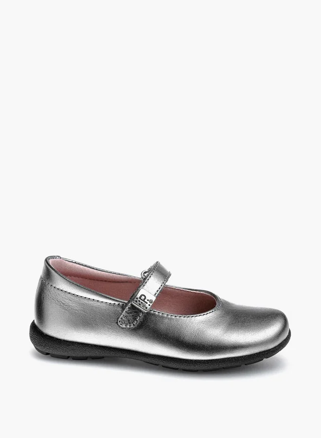 Pablosky Girls' Mary Jane Shoes with Hook and Loop Closure - 361150