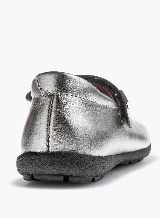 Pablosky Girls' Mary Jane Shoes with Hook and Loop Closure - 361150