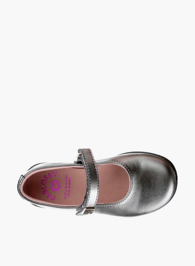 Pablosky Girls' School Mary Jane Shoes With Hook And Loop Closure - 361150 - Image 4