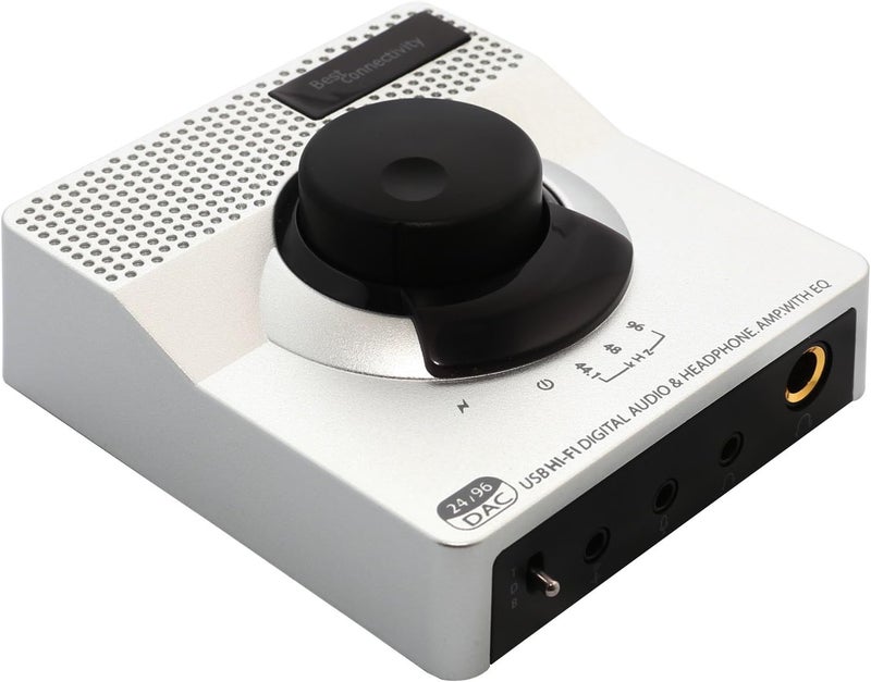 Syba Sonic USB 24 Bit 96 KHz DAC Digital to Analog Headphone Amplifier with 2 Stage EQ - Image 1