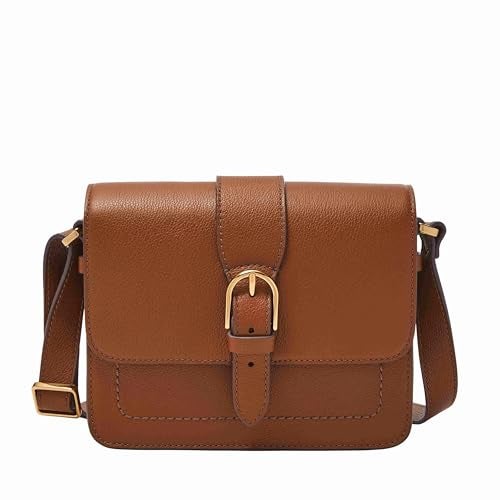 Fossil Zoey Crossbody Bag, Medium Brown - Image 4