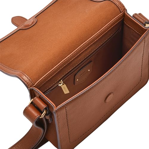 Fossil Zoey Crossbody Bag, Medium Brown - Image 2