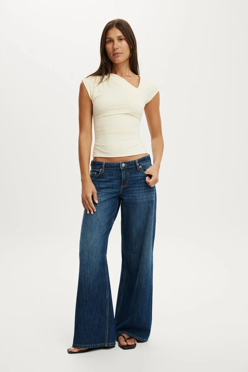 Cotton On SCOUT ASYMMETRIC SHORT SLEEVE