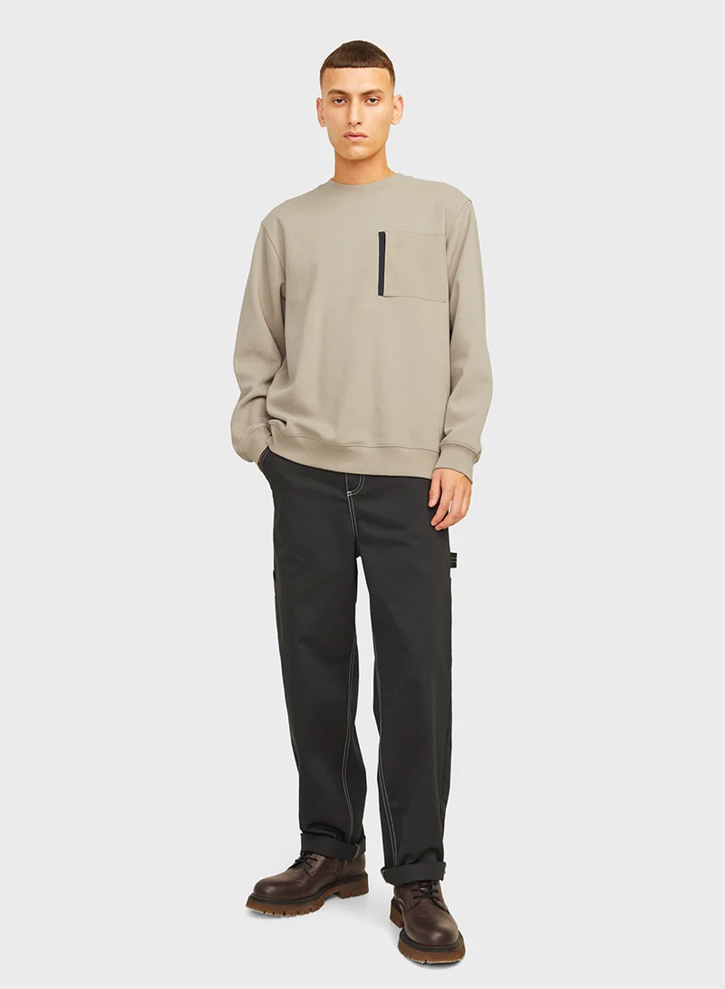JACK & JONES Essential Front Pocket  Sweatshirts
