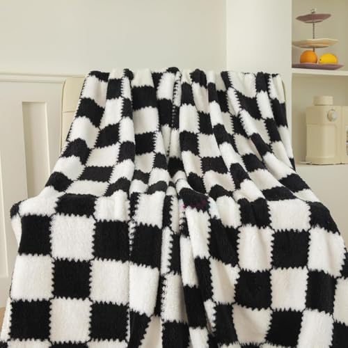 Butterthief Cozy Super Soft Warm Double Layered Kids Sherpa Blanket All Season Baby Blanket for Winter Toddlers Boys & Girls 1-6 Years (Size -100 x 150cm) (White & Black) - Image 1