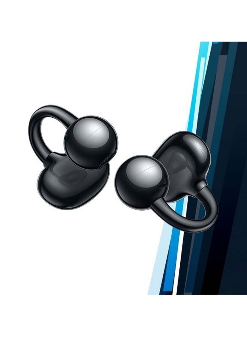 Oteeto OT16 Wireless Earbuds – Bluetooth 5.4 Earphones with LAN XUN 5656C Chip, 13mm Dynamic Drivers, Touch Control, Sisonic Microphone, Noise Reduction & Long Battery Life – Black - Image 4