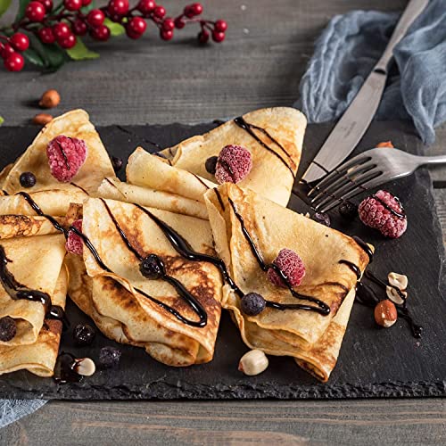 COLBEX Electric Griddle Crepe Maker Hot Plate Cooktop Non-stick Coating Automatic Temperature Control, Dosa Maker, Dhosa, Fully automatic pancake pan (220V-240V, 900W) - Image 4