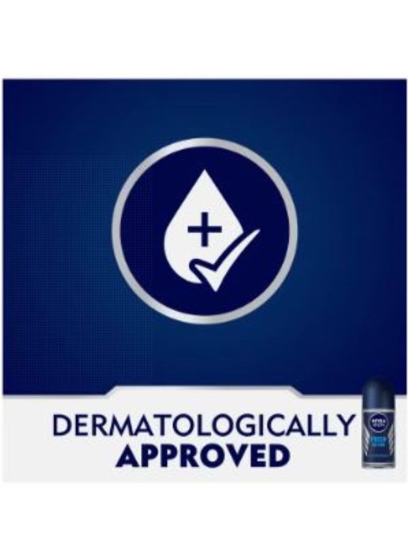 نيفيا مزيل عرق رول رجالى فريش اكتيف 50مل - Image 3