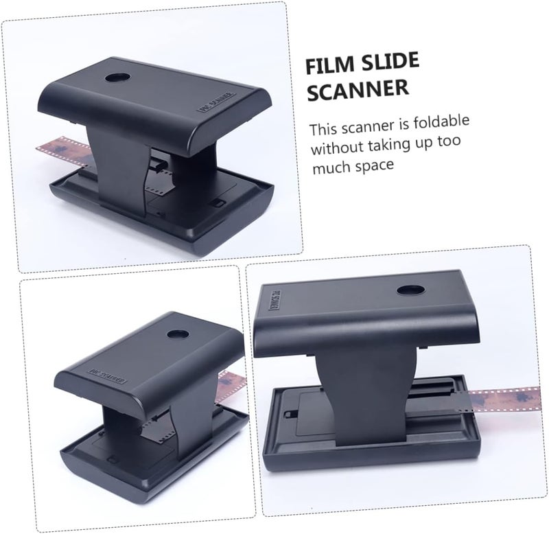 Folding Film Slide Scanner Negative Scanner Digital Photo Converter for Mobile Devices - Image 2