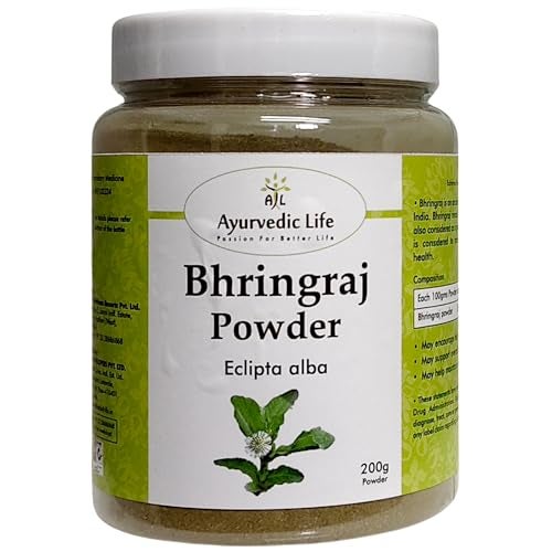 AL Ayurvedic Life Bhringraj Powder - 200gms - Image 1
