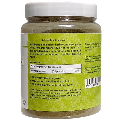 AL Ayurvedic Life Bhringraj Powder - 200gms - Image 4