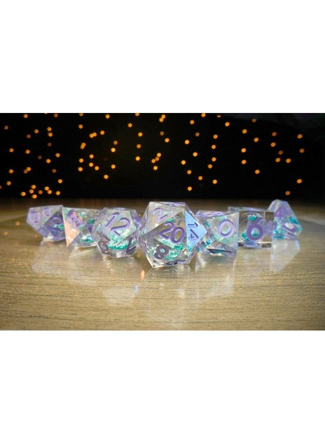 Metallic Dice Games FanRoll Individual d20 Elixir Liquid Core DND Dice Set, Disco Vibes, Role Playing Game Dice for Dungeons and Dragons - Image 4