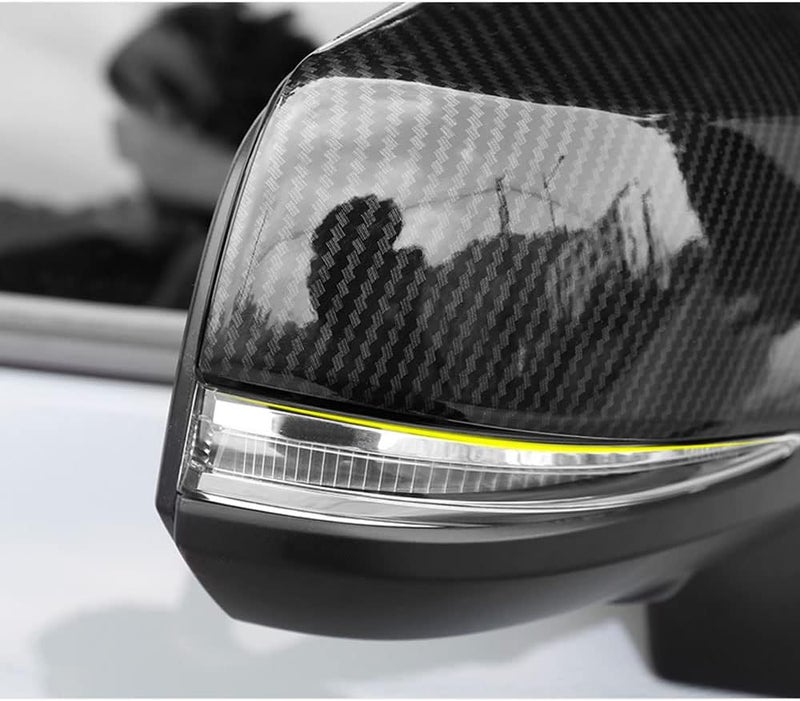 LEXLEY Carbon Fiber Door Mirror Covers for Toyota Highlander 2020-2025 - Image 2