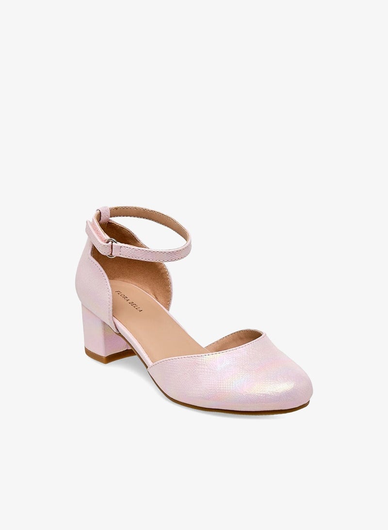 Flora Bella By Shoexpress Flora Bella Girls Block Heel Shoes - Image 1