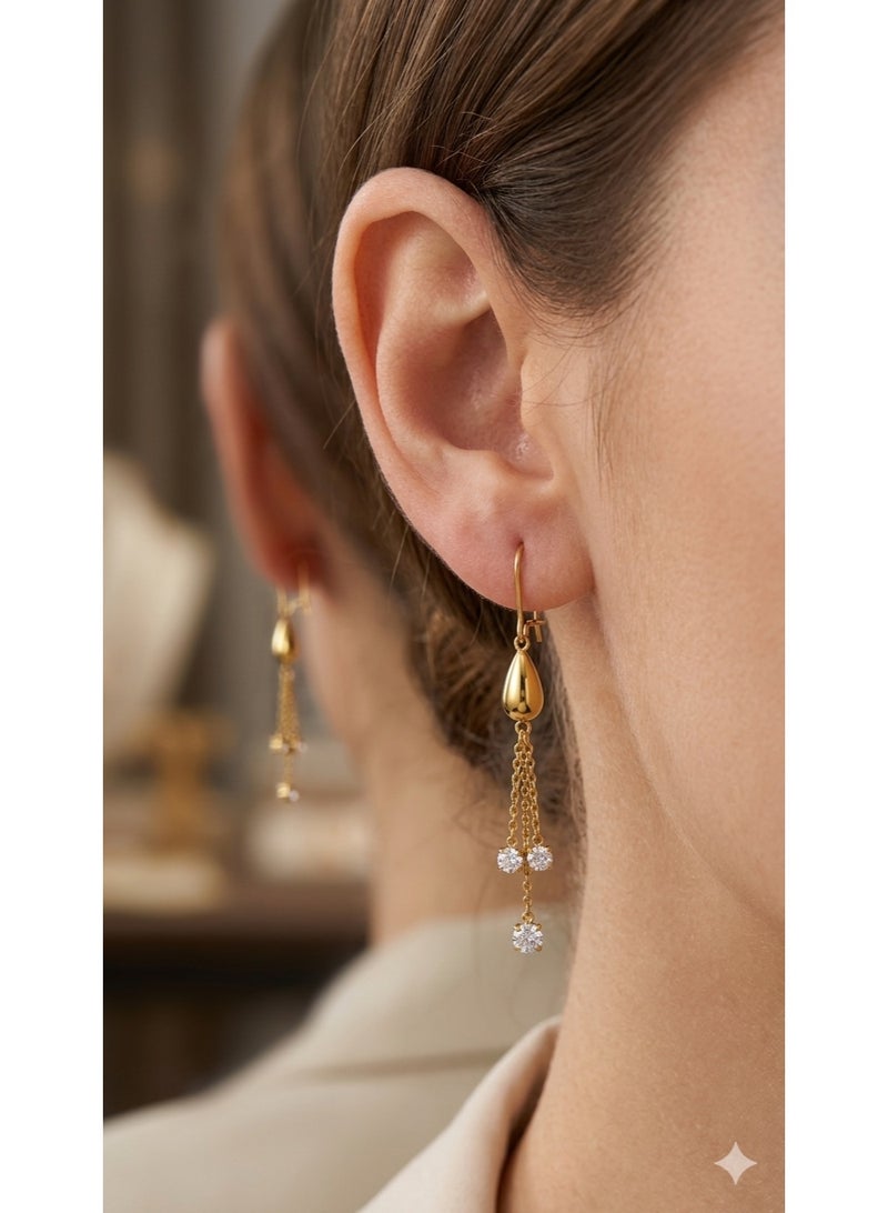 White Earrings - Image 2