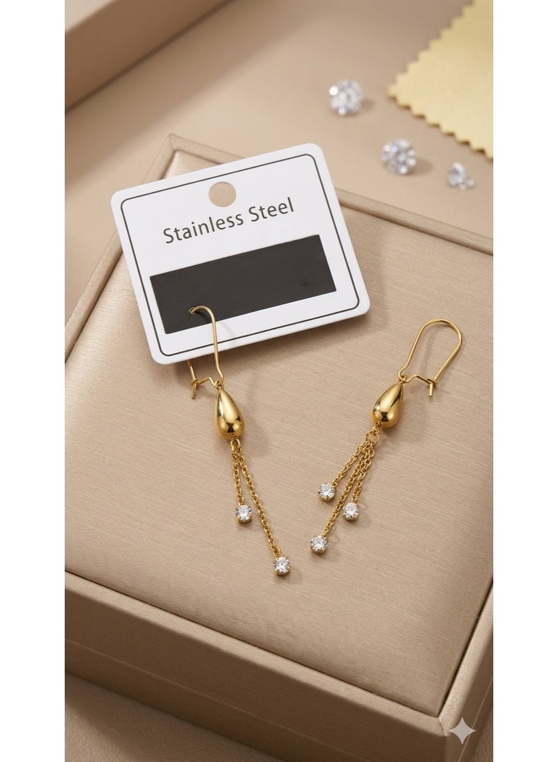 White Earrings - Image 1