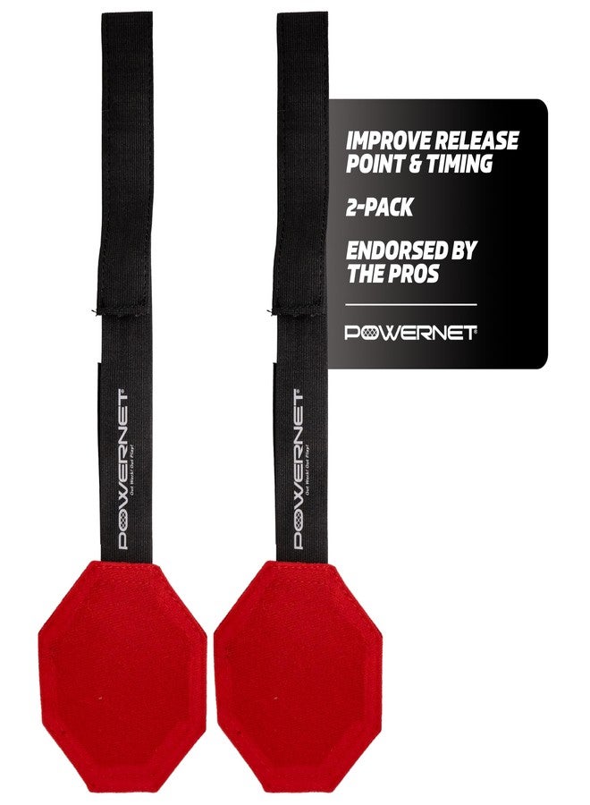 PowerNet Windmill Trainer Softball Pitching Aid | Improves Release Point and Timing | 2 Pack | Instant Feedback - Image 1
