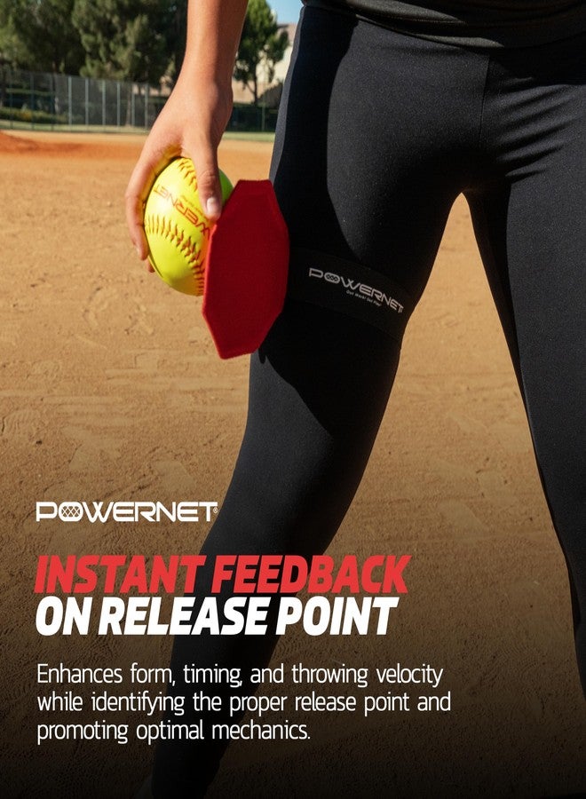 PowerNet Windmill Trainer Softball Pitching Aid | Improves Release Point and Timing | 2 Pack | Instant Feedback - Image 5