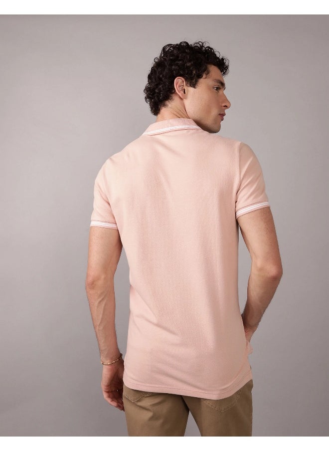 AE Slim Fit Pique Polo Shirt